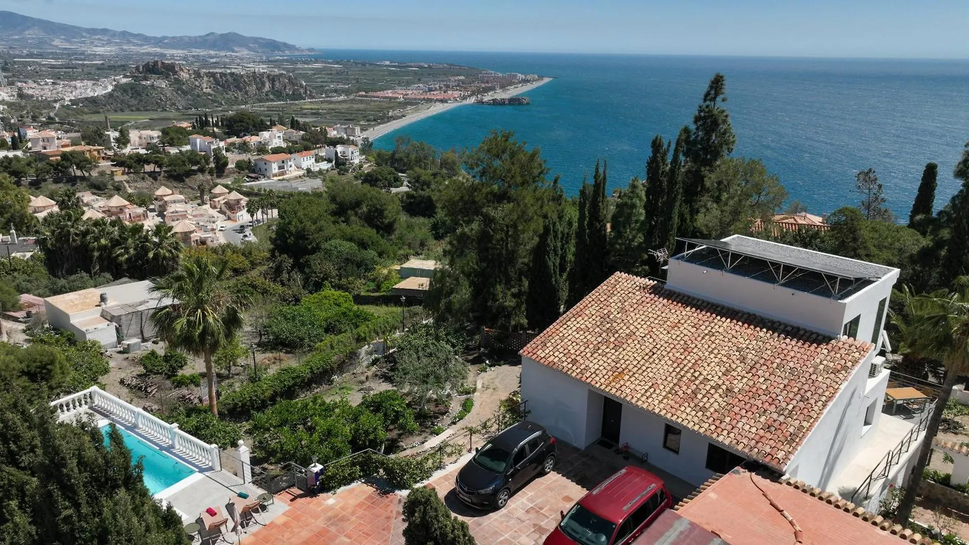 הוילה Salobreña Casa La Bodega Incredible Sea And Mountain Views וילה